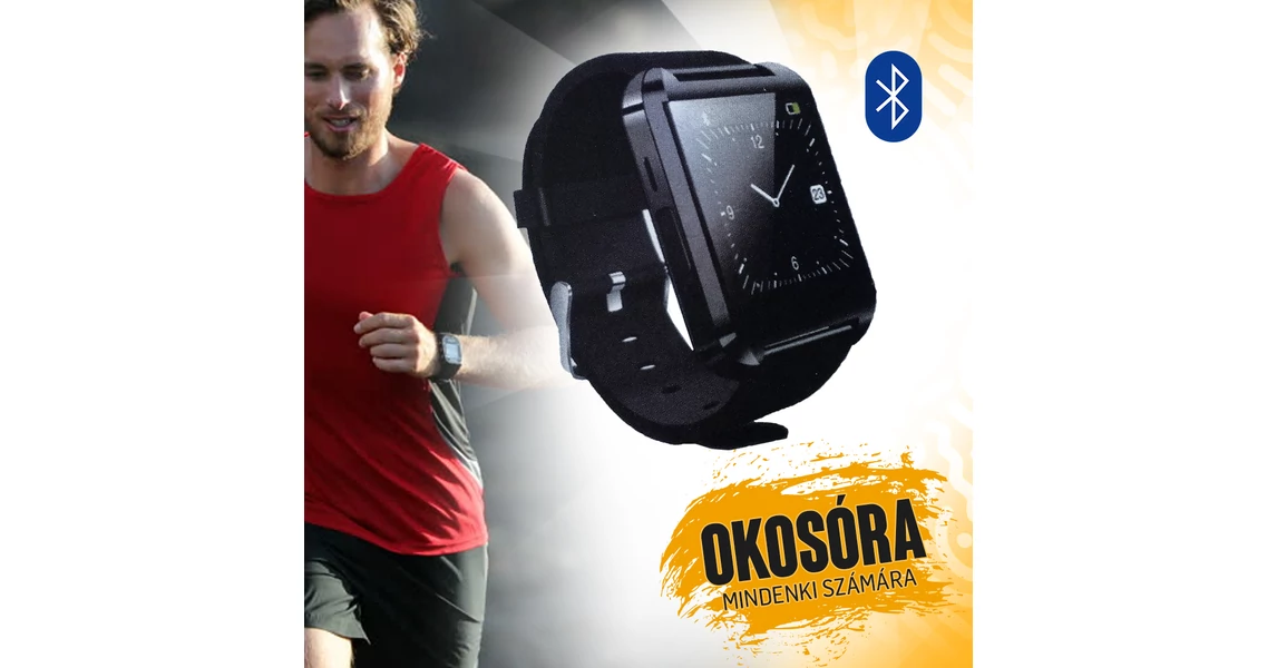 Bluetooth okosóra, micro SIM kártyahellyel