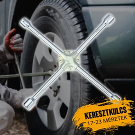 Keresztkulcs 17-23 méret