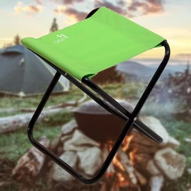 Kempingszék MILANO összecsukható zöld 13442
