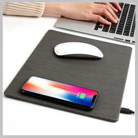 Vezeték nélküli Qi Mobiltöltő Egérpad - holm0611