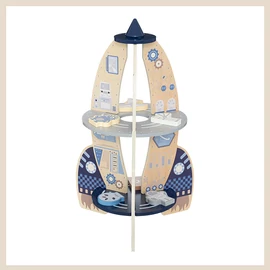 Fa űrrakéta tartozékokkal ZTN200422