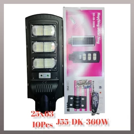 Napelemes 360W utcai led lámpa J55-DK-360W