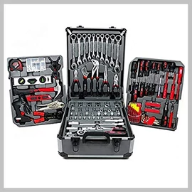 Kiyoshi 599 részes szerszámkészlet bőröndben