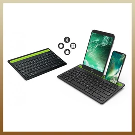 Fashion multi-platform Bluetooth billentyűzet 