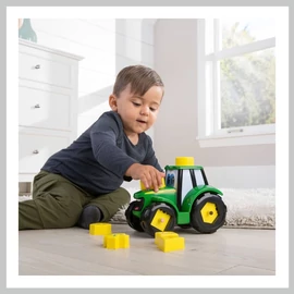 John Deere traktor Johnny 21 cm számokkal 031157