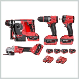 Hitman HT-M18-6829XC 88V-os akkumulátoros 4 darabos szerszámkészlet