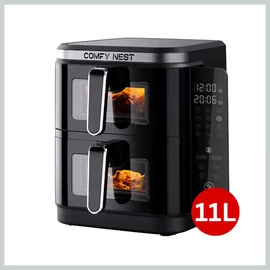 Comfy Nest CN-06184: Dupla kosaras  airfryer 2800w