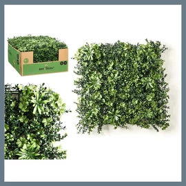 Függőleges kert virágos levéllel 50x50 cm 11290