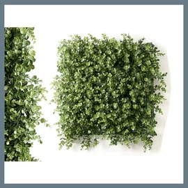 Függőleges kert kerek levéllel 50x50 cm 11291