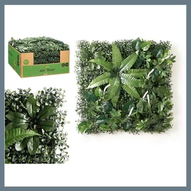 Függőleges kert páfránylevéllel 50x50 cm 11292