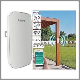 7Links Kültéri kétsávos WiFi jelerősítő – 1167 Mbit/s 310351078205