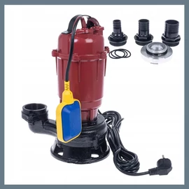 Darálós szennyvíz szivattyú úszóval 3000 l/h 3750W PP1006