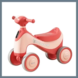 MIIYOUNG Négykerekű játékmotor - Világos piros 601099588864770-VP