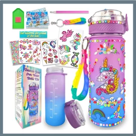 GG387807 Kulacs Díszítő Szett – Kreatív Barkácskészlet Gyerekeknek