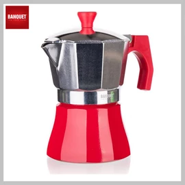 BANQUET  Kávéfőző CAMPI Red, 3 csészés adag 49025031
