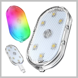 Öntapadós RGB LED autóba hangulatfény 10105