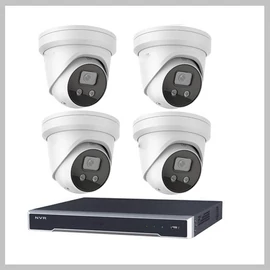 4 kamerás kamera rendszer Full HD PoE
