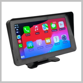 7" autós carplay tolatókamerával holm8594