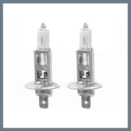 Halogén autóizzó szett – H1, 12V, 55W, P14,5s, UV-szűrős, 2 db 08424