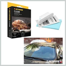 Metabond CLEAR – Láthatatlan ablaktörlő, folyékony vízlepergető bevonat 90702