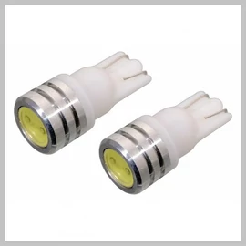 Autós LED izzó 1SUPER LED – 12V T10, fehér (2 darabos szett) 33770