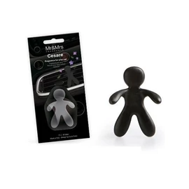 Mr & Mrs Fragrance CESARE Autóillatosító – Cedar Wood, fekete amJCESBS03