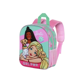 Barbie „GRL PWR” Gyerek Hátizsák – Állatos Mintával, Óvodás Méret 08203