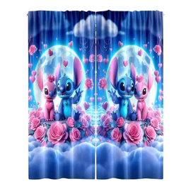 Disney Stitch Sötétítő Függöny 60 x 150 cm – 2db  KT1794989