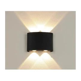 LED fali lámpa – Félköríves kialakítás, 2 LED fényforrással, IP65 014827