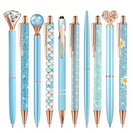 5 db díszes Golyóstoll Készlet – Zöld MK1614485-K