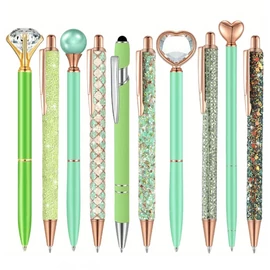 5 db díszes Golyóstoll Készlet – Zöld MK1614485-Z 