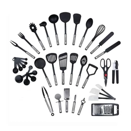 38 darabos rozsdamentes acél konyhai eszközkészlet – holm8274