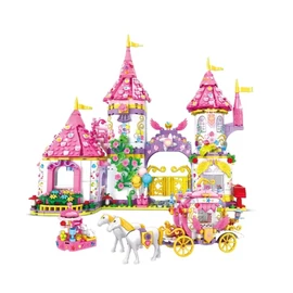 Hercegnő kastély építőkészlet – 1460 db – WC581923