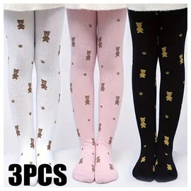 Lány harisnyanadrág szett – 3 db, medvés minta AT3578342-5