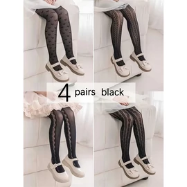 4 pár csipkés leggings/harisnya lányoknak BH6225745-B3