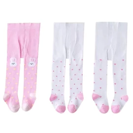 Mintás lány harisnya | 3 pár QE5550199-7