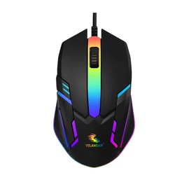 Yelandar gamer egér – RGB világítással, 3000 DPI YM20