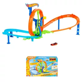 Hot Wheels Stunt Tracks – Rapid Launch & Loop pályaszett 426357
