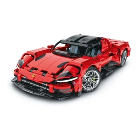 Mechanikus Sportautó Építőjáték – Piros Szuperautó 039502