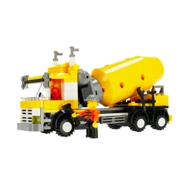 ALLEBLOX Construction Építőkocka Készlet – Betonkeverő Teherautó 298242