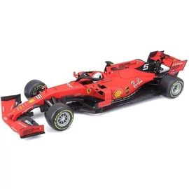 Bburago Ferrari F1 SF90 Versenyautó (1:18) – Sebastian Vettel, 2019 004616
