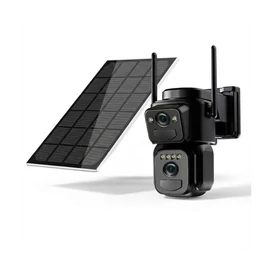 4K Dupla Lencsés PTZ WiFi Kamera – Napelemes JF2031100