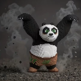 6000 db-os Panda Építőkocka EU8968444