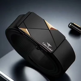 Ajándék Férfi Öv, Automata Csattal Arany 110cm HD61034-A