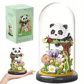 1000 darabos Panda építőkocka játékszett Juksun JC11954329