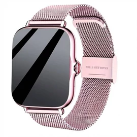 ERUN Rose Gold Női Okosóra 1,84” HD Kijelzővel + Ajándék Szilikon Szíj DV10033748-RG