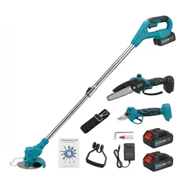 BI-TANG lítium akkumulátoros kerti szerszámkészlet teleszkópos nyéllel BIT-1081