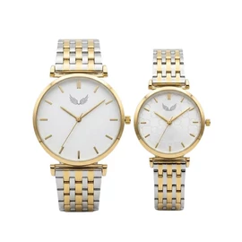 ULYSSES "Örök Egység" Páros Karóra Szett – Bicolor (Ezüst/Arany) ULY1PE