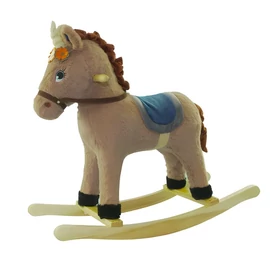 Barna Plüss Unikornis Hintaló Hangeffektekkel 039309