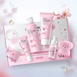 LAIKOU Sakura Ajándékdoboz 7 bőrápoló termékből JM6564045